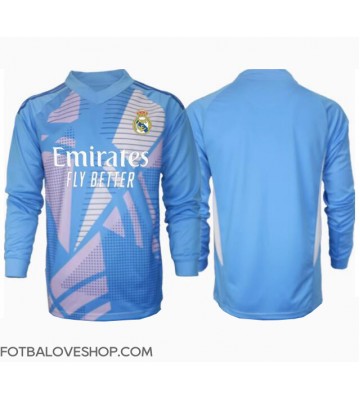 Real Madrid Brankářské Domácí Dres 2024-25 Dlouhý Rukáv